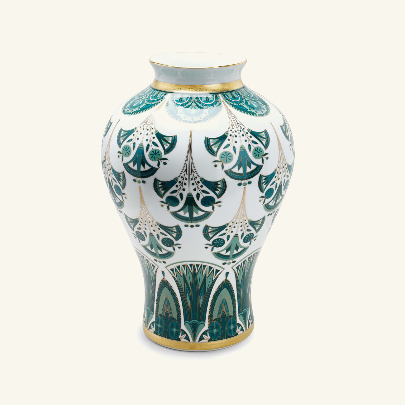 haviland r ves du nil prestige vase large green