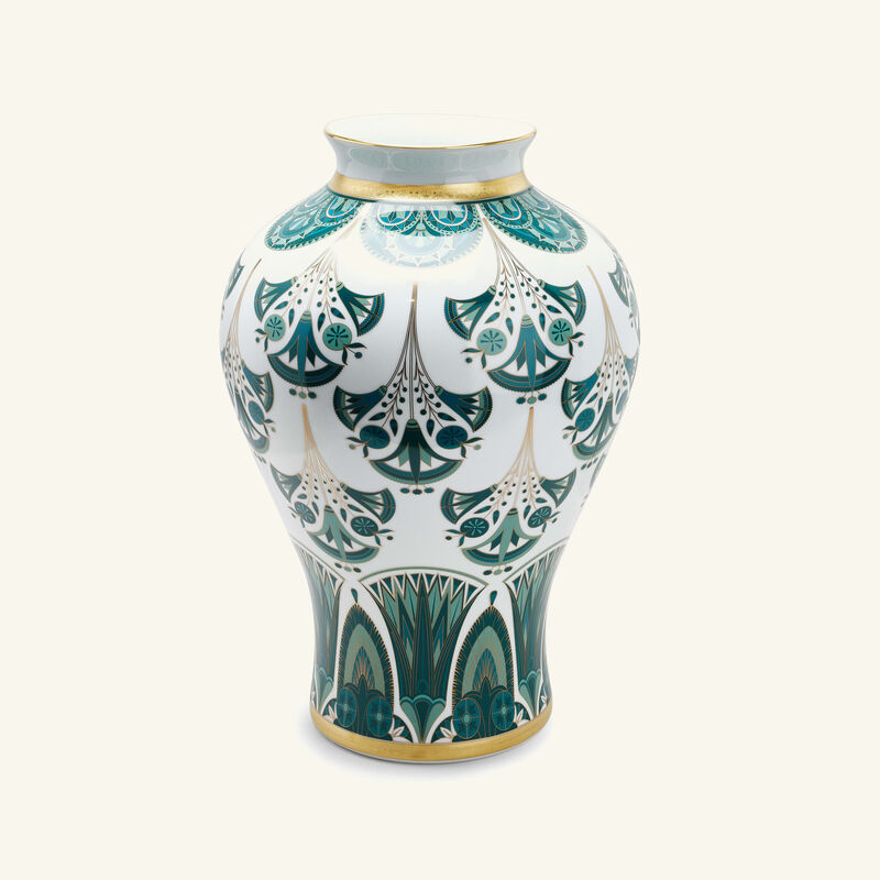 haviland r ves du nil prestige vase large green