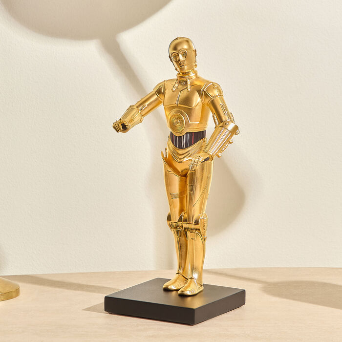 لادرو تمثال c 3po باللون الذهبي