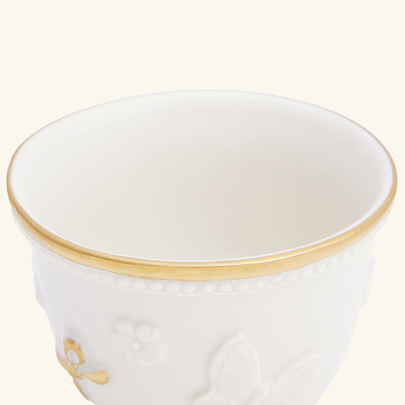 فيلاري فنجان القهوة العربية باترفلاي أبيض