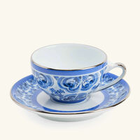 dolce gabbana casa blu mediterraneo stella charger plate blue round 31cm