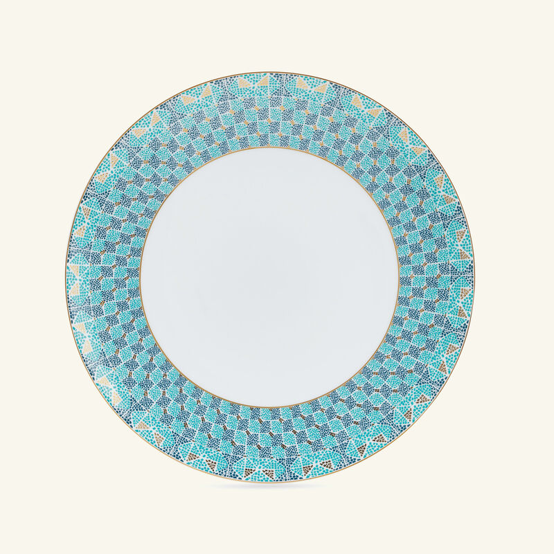 هافيلاند طبق الطعام بورتوفينو دائري أزرق 28 سم