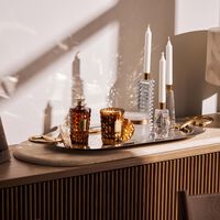 Tobacco Amber Candle & Diffuser Set edion tobacco amber candle diffuser set