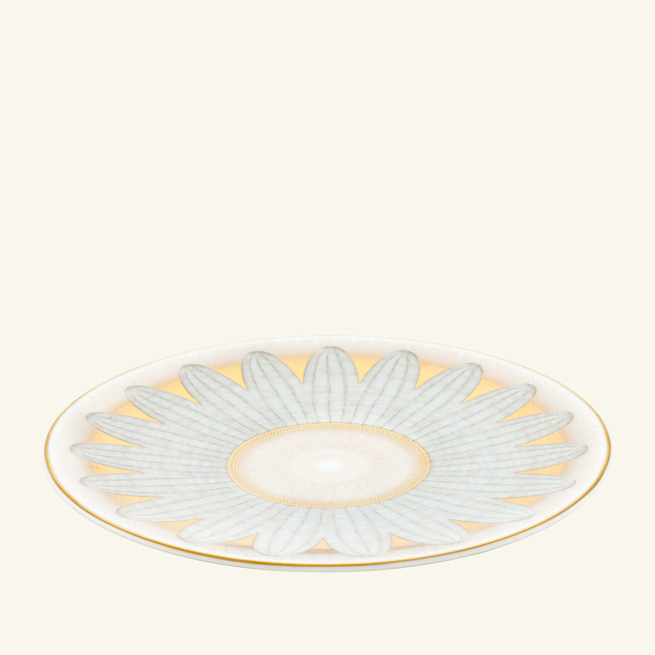 دوم أور دابيّاي أطباق خبز باللون الأبيض مجموعة من قطعتين