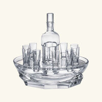 baccarat harcourt abysse vodka set clear