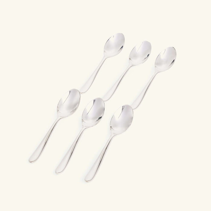 christofle mood coffee spoon silver plated set of 6