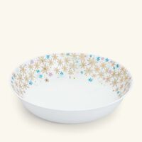 bernardaud feerie michael cailloux open vegetable dish pink 24cm