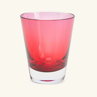 baccarat mosaique drinking glass red set of 2