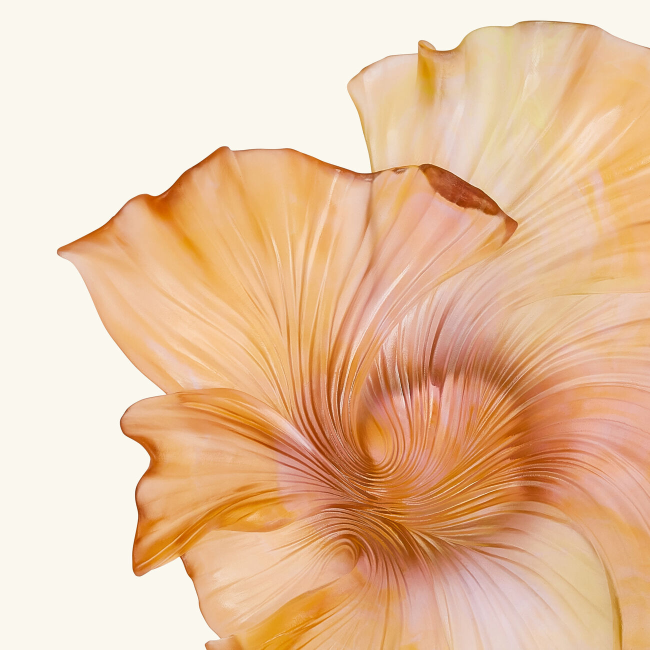 دوم قطعة ديكور مركزية كروازيير صفراء