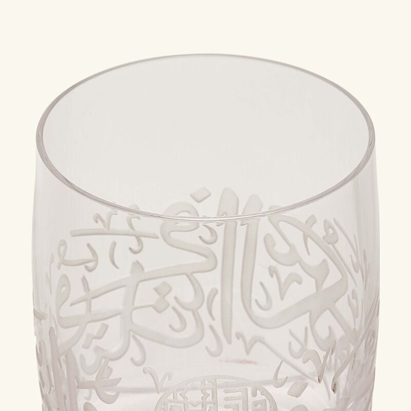 Thuluth Short Tumbler Clear Set of 6 dimlaj thuluth short tumbler clear set of 6