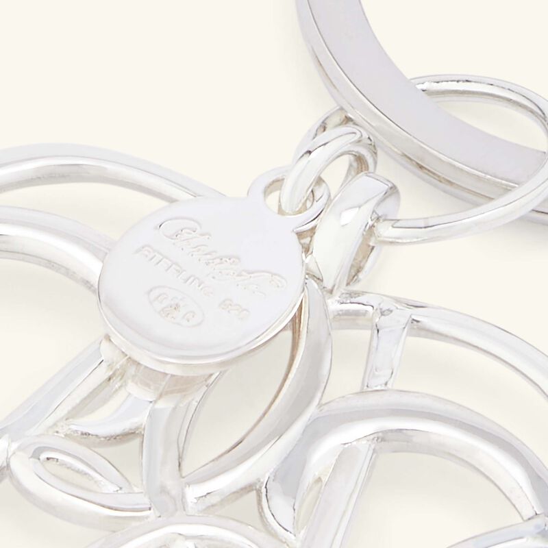 Mavelot BB Key Chain Sterling Silver christofle mavelot bb key chain sterling silver
