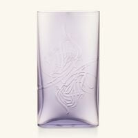 mario cioni   c oval shadow vase tall clear