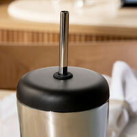 Sky Travel Cup With Straw Silver 0.4L georg jensen sky travel cup with straw silver 0 4l