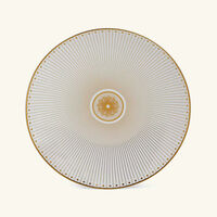 christofle malmaison imp riale salad plate round gold 21cm
