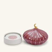 lladro majestic nights box with 4 plates garnet