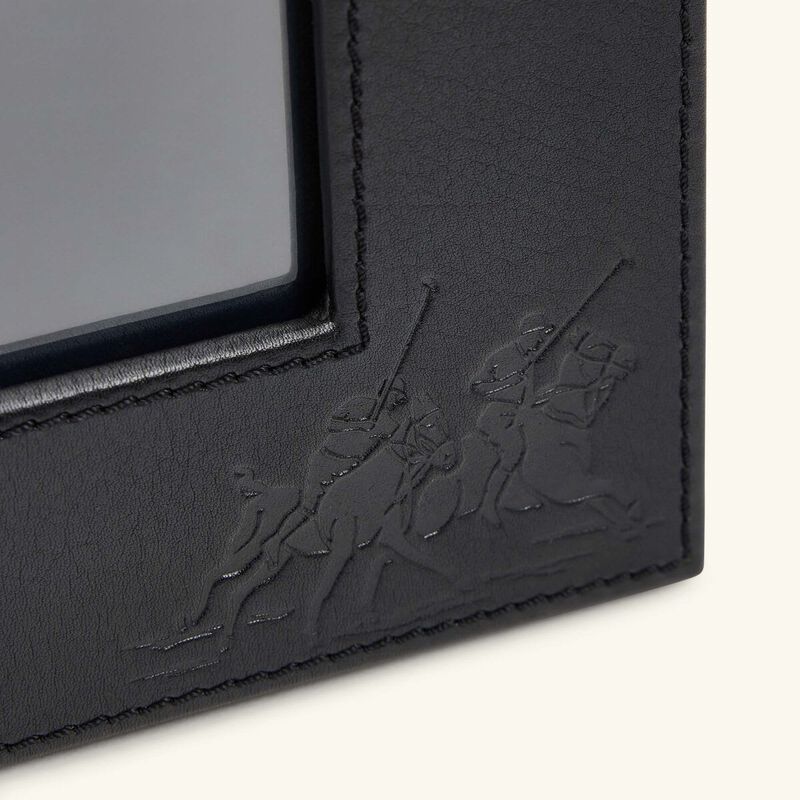 إطار الصور بنتهاوس غاريت جلد باللون الأسود 20x25 سم رالف لورين هوم إطار الصور بنتهاوس غاريت جلد باللون الأسود 20x25 سم