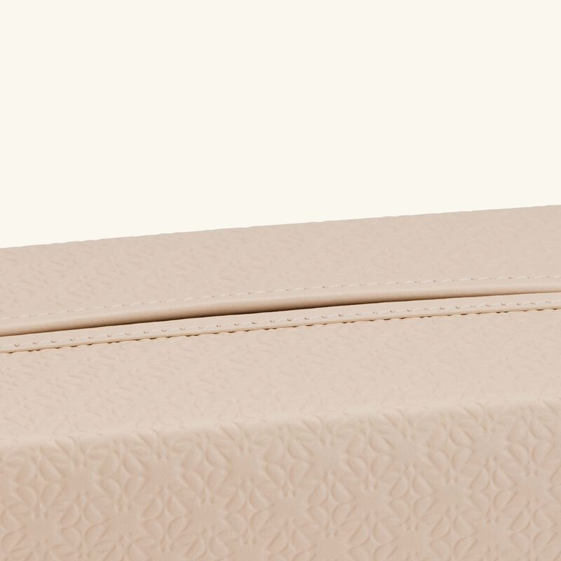 giobagnara elie saab monogram tissue holder torrone beige