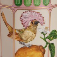 rosenthal idyllia mug flycatcher pink