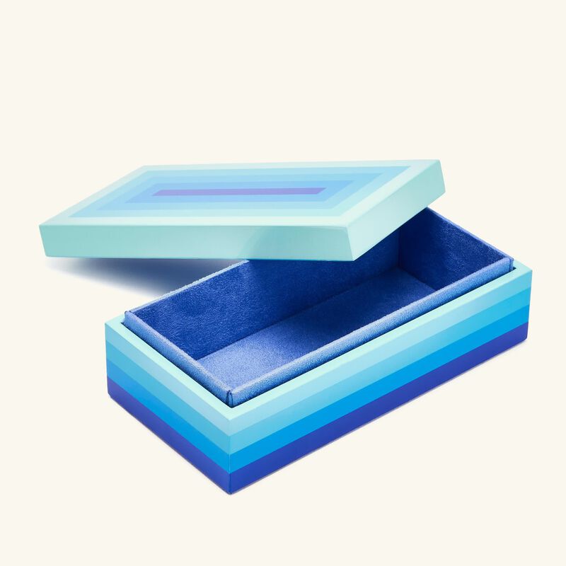 jonathan adler lacquer scala box small blue