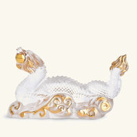 lalique tianlong dragon sculpture small gold