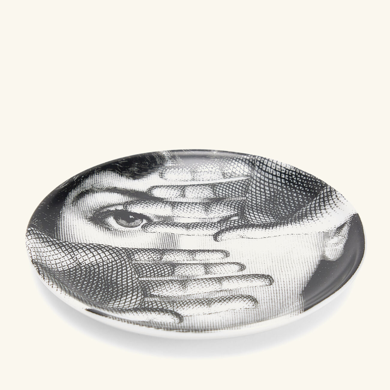 Tema e Variazioni No.154 Coaster Grey fornasetti tema e variazioni no 154 coaster grey