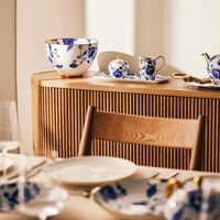 bernardaud prince bleu serving bowl blue 17cm