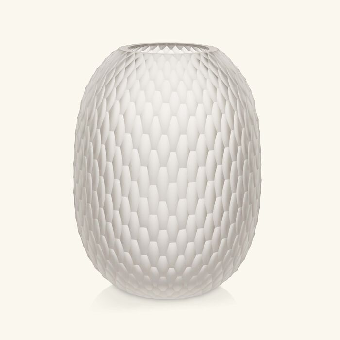 ruckl metamorphosis vase round medium clear