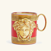 Golden Coin Mug Red versace golden coin mug red