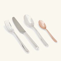 كريستوفل طقم الفضيات مود مؤلف من 24 قطعة باللون الوردي