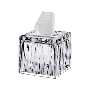 Crystal Square Tissue Box Holder, medium