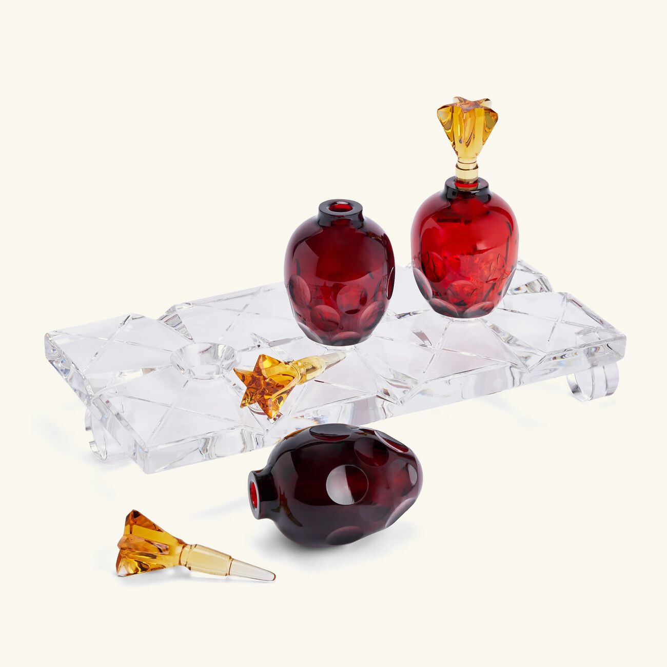 Perfume Bottles Suspended with Tray mario cioni c perfume bottles suspended with tray