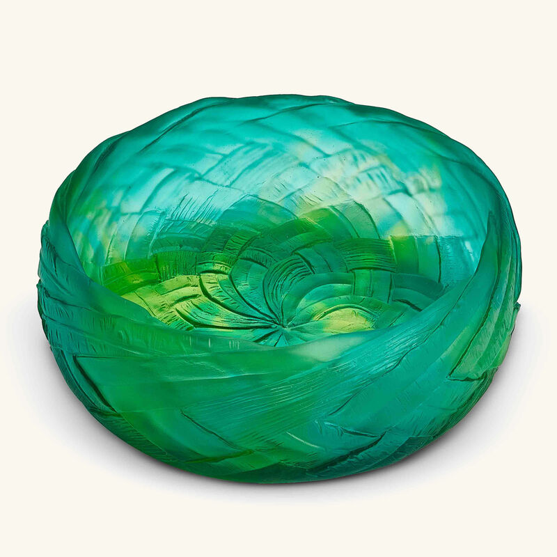 daum tressage centerpiece green