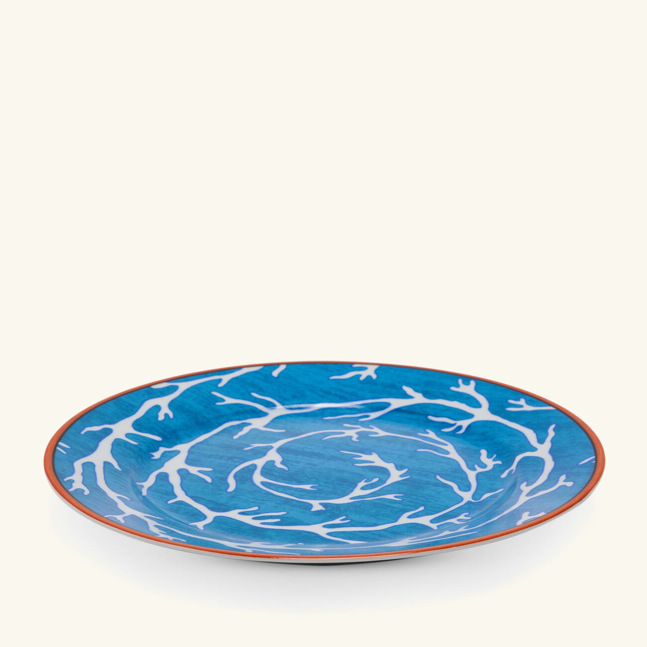 pinto paris lagon charger plate round blue 29cm