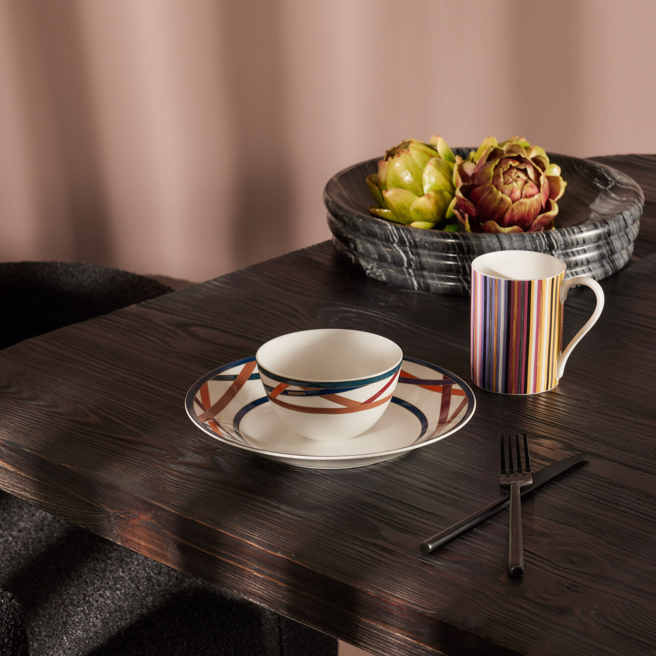 ميسوني هوم طبق الحساء ناستري 22 سم