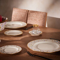 Taormina Arabic Tea Cup & Saucer White villari taormina arabic tea cup saucer white