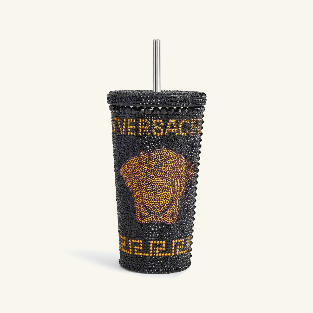 versace medusa travel cup black
