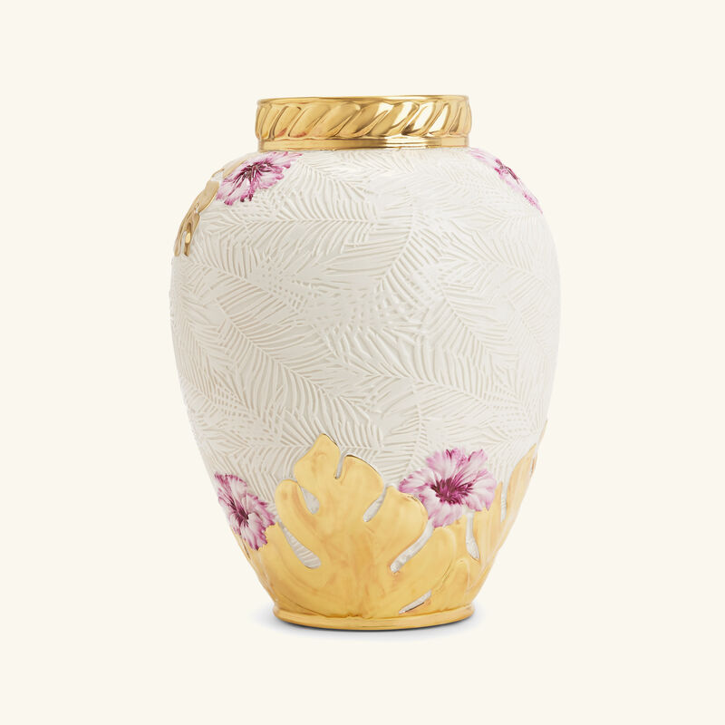 villari acapulco vase white
