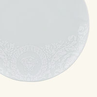 versace barocco 92 bianco bread plate round white 17cm