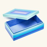 jonathan adler lacquer scala box medium blue