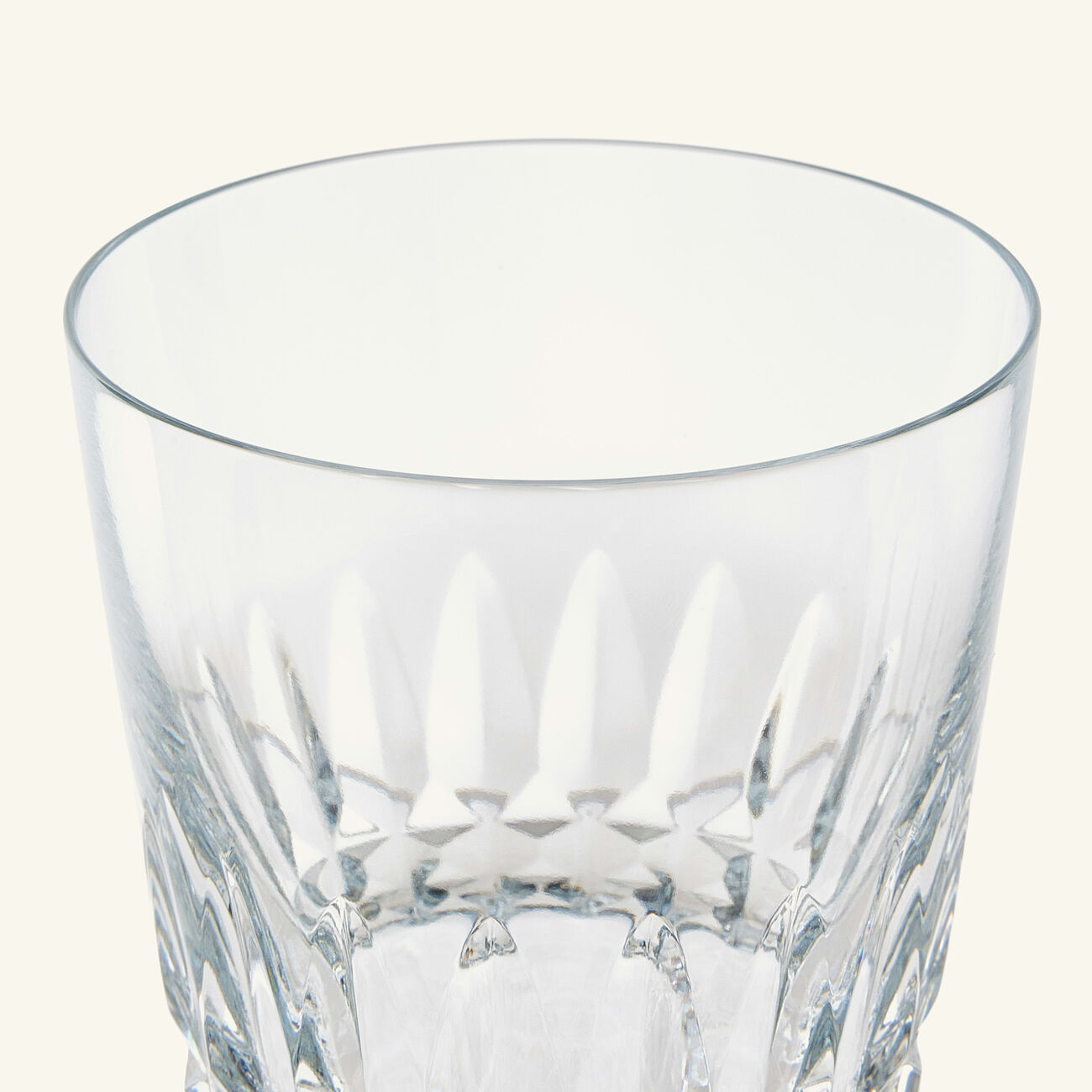 baccarat piccadilly drinking glass clear set of 2