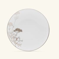 bernardaud promenade bread   butter plate round silver 16cm