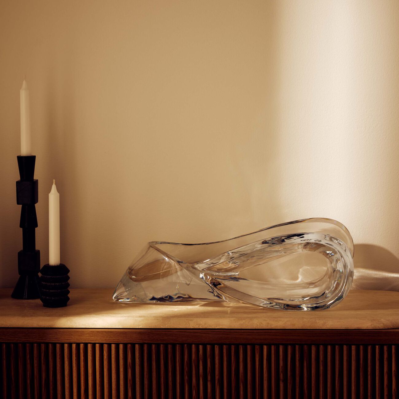 baccarat infinity vase large clear