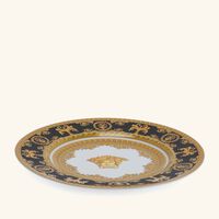 I Love Baroque Nero Bread & Butter Plate Round Black 27cm versace i love baroque nero bread butter plate round black 27cm