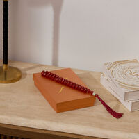 Misbaha Red Aqeeq light of sakina misbaha red aqeeq