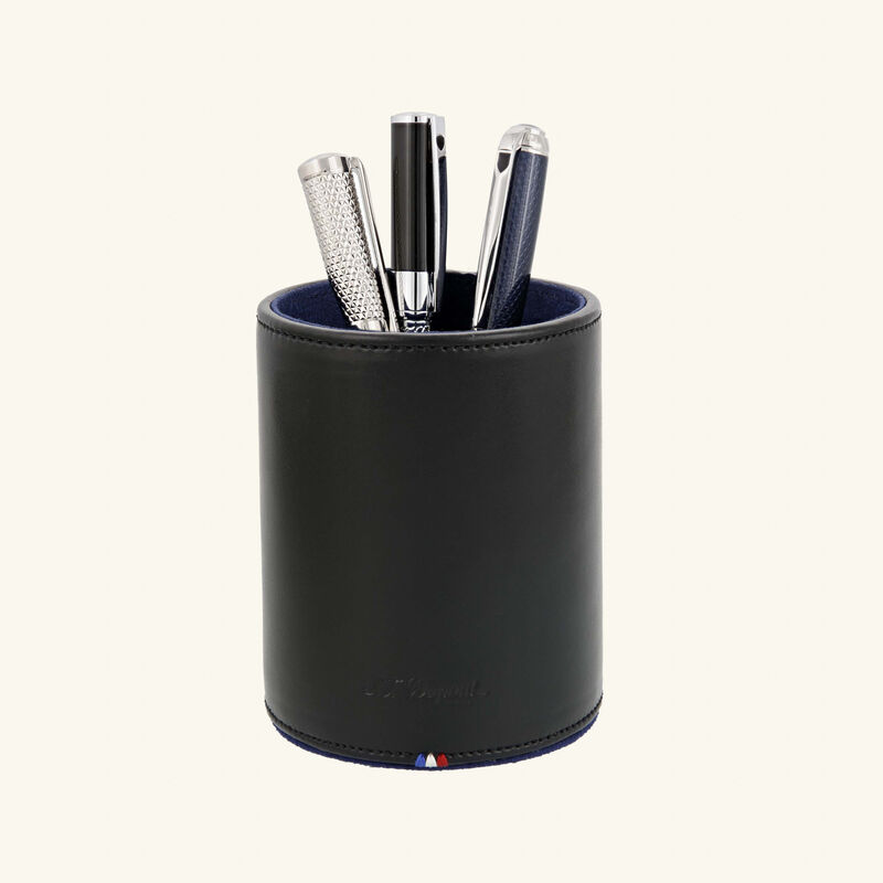 Line D Pen Holder Black st dupont line d pen holder black