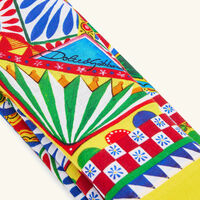 دولتشي أند غابانا كازا طقم كاريتو المؤلف من مفرش للأطباق ومنديل للمائدة