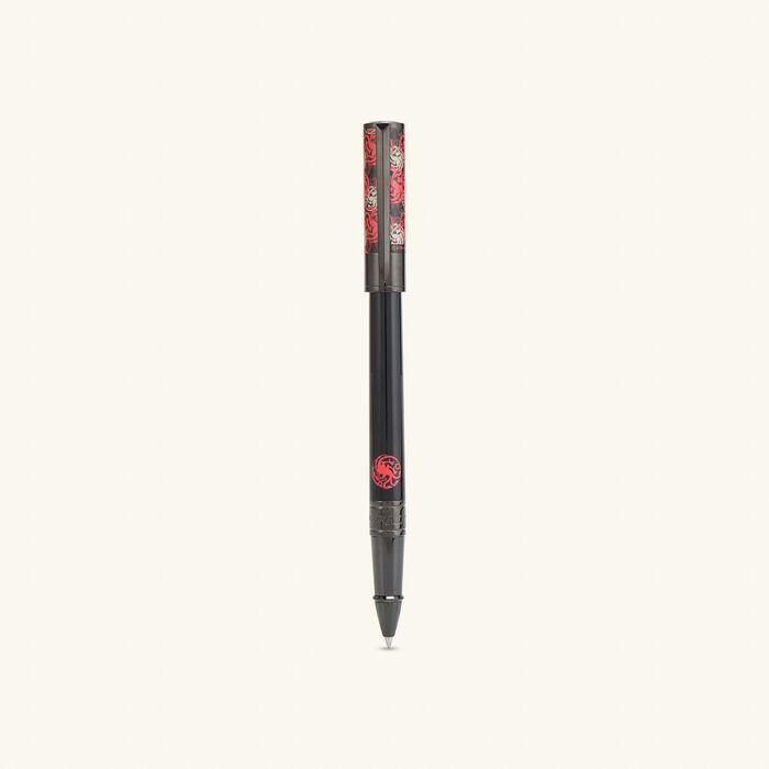 D Initial Rollerball Pen Black st dupont d initial rollerball pen black