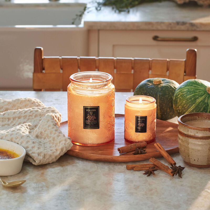 Spiced Pumpkin Candle voluspa spiced pumpkin candle