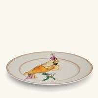 rosenthal idyllia bread   butter plate round cockatoo 18 cm