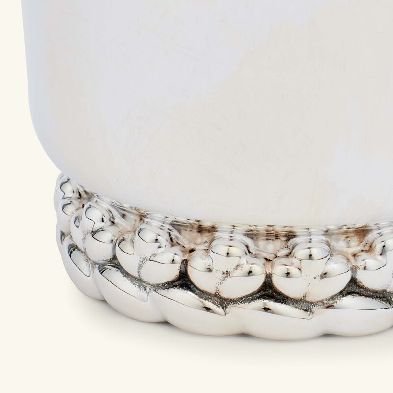 christofle babylone baby cup silver plated